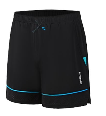 BUTTERFLY BWS337 SHORTS (Butterfly BW322 Table Tennis Shorts)