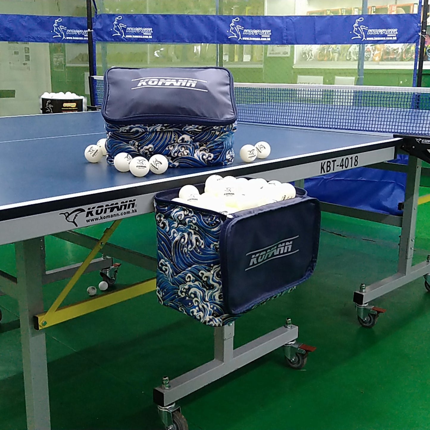 KOMANN JP MAGNETIC BALL BASKET (高猛和風磁石乒乓球袋)