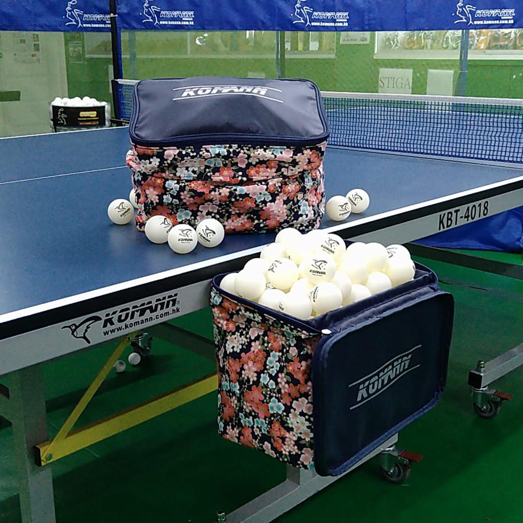 KOMANN JP MAGNETIC BALL BASKET (高猛和風磁石乒乓球袋)