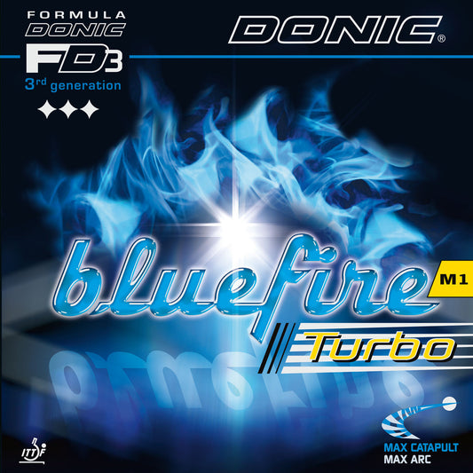 DONIC BLUEFIRE M1 TURBO (多尼克藍火M1加強版)