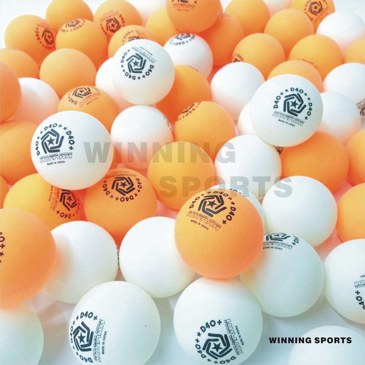 KOMANN D40+ 1-STAR BALL (Gaomeng D40+ (ABS) 1-star table tennis)
