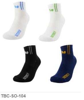 BUTTERFLY  SO-104 SPORTS SOCKS (蝴蝶SO-104乒乓球運動襪)
