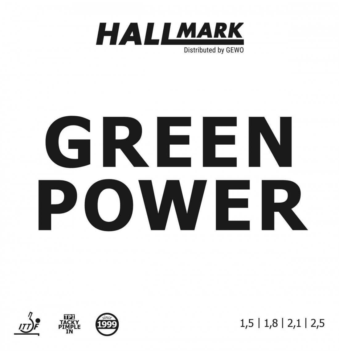HALLMARK GREEN POWER (捷沃GREEN POWER)