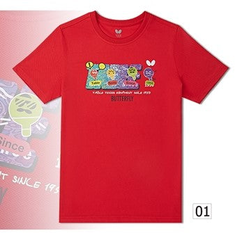 BUTTERFLY T SHIRT CHD-810(蝴蝶牌 T SHIRT  CHD-810)
