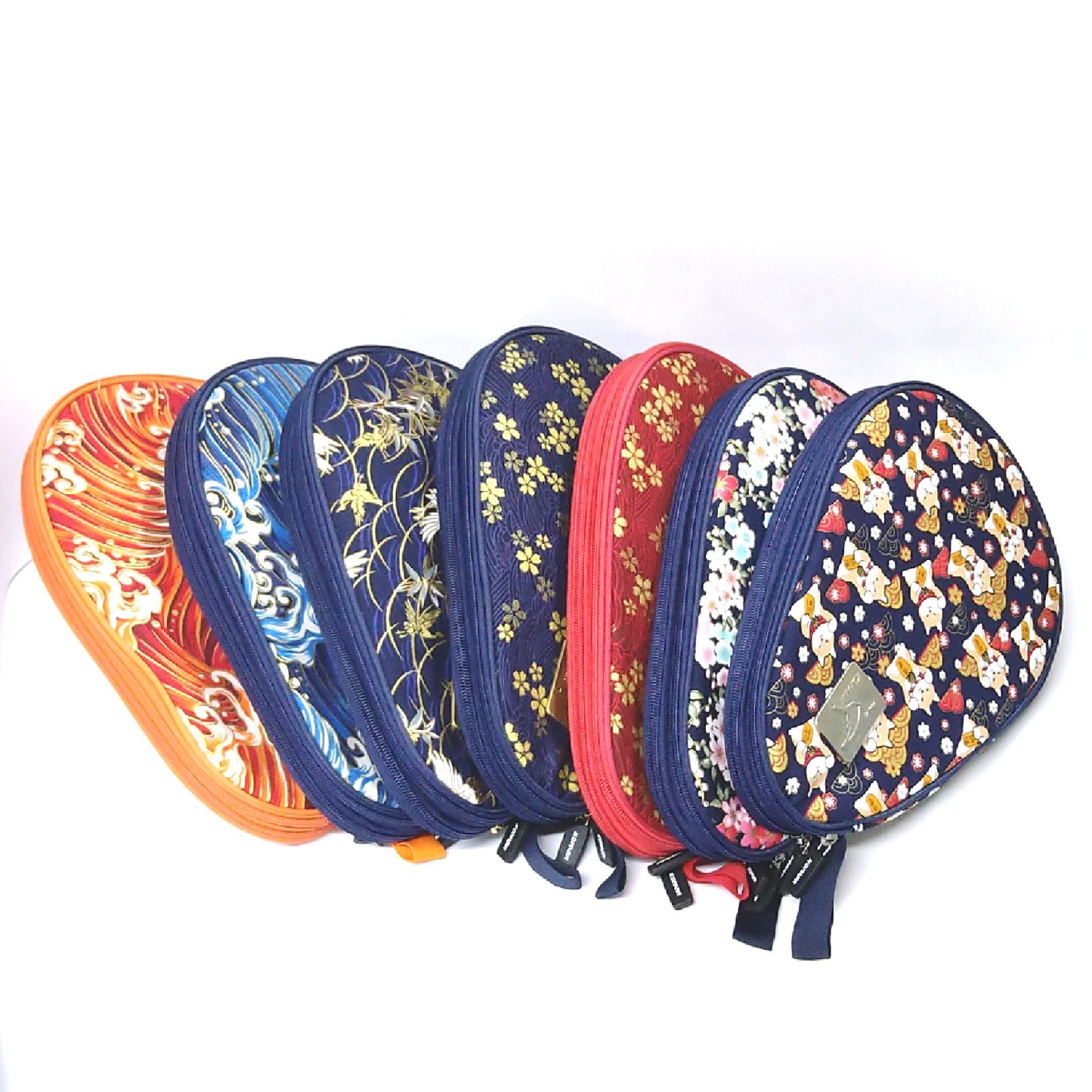 KOMANN JP WATERDROP DOUBLE BAT CASE (高猛和風水滴形乒乓球雙拍套)