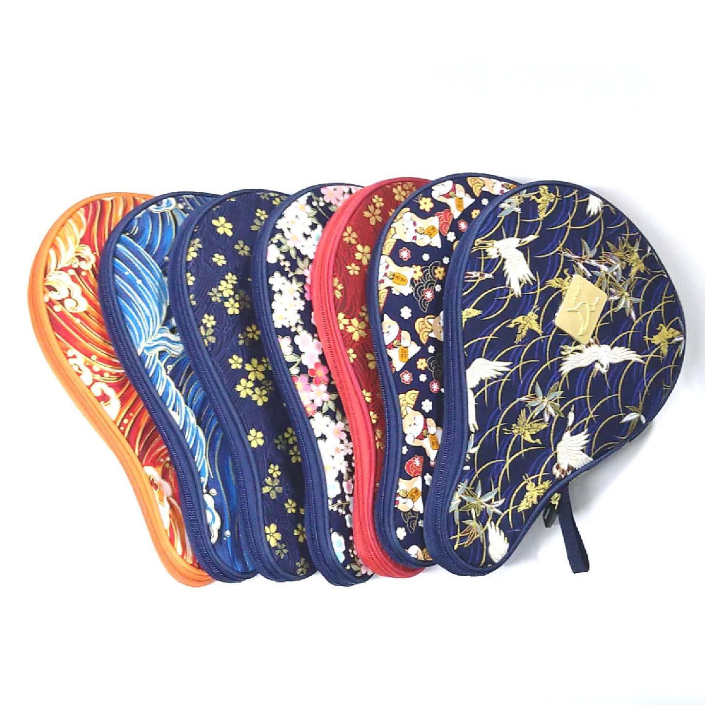 KOMANN JP WATERDROP BAT CASE (Komann Japanese-style waterdrop-shaped table tennis bat case)