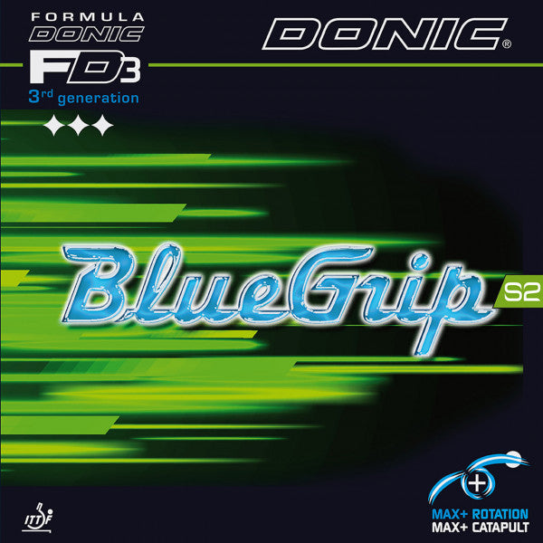 DONIC BLUE GRIP S2 (多尼克藍色緊握S2)