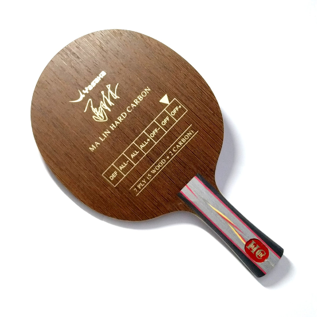 Penhold Ping Pong Paddle Yasaka Ma Lin Extra Offensive Handle-chinese ...